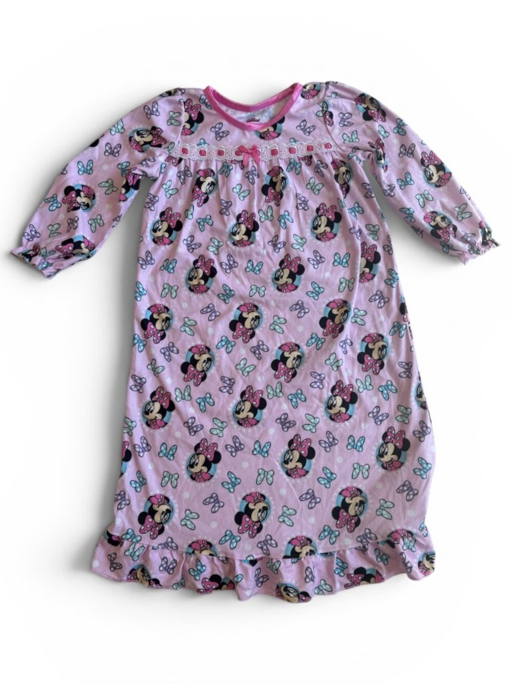 Disney Minnie Mouse Toddlers Girls Granny Gown Nightgown